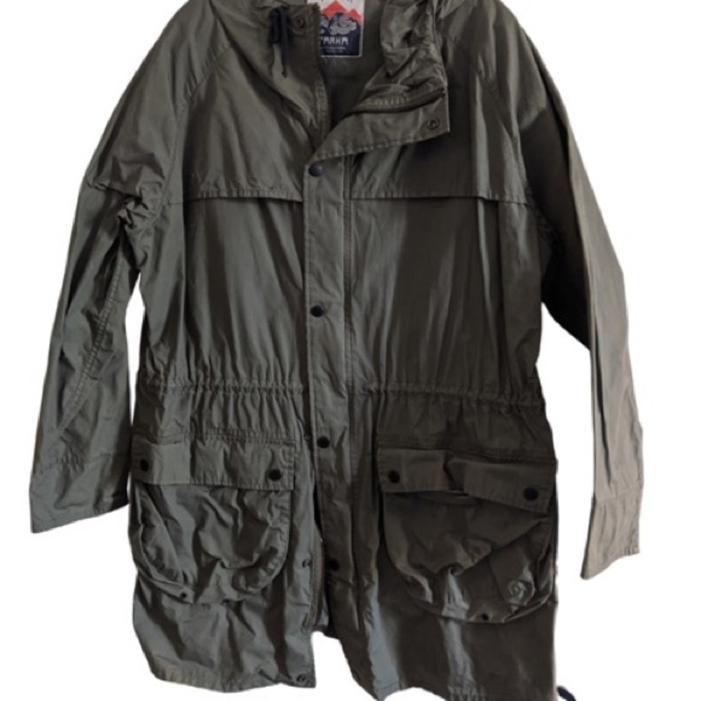 Scotch and Soda men’s olive parka size XL